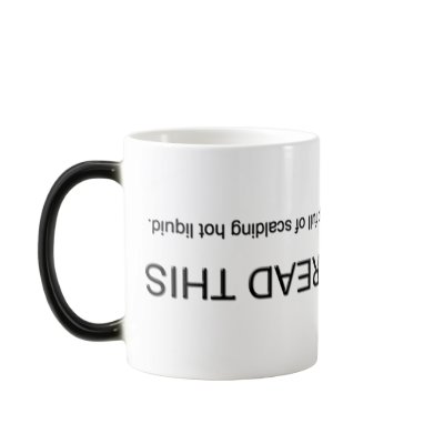 Upside Down Mug by C00L_AC