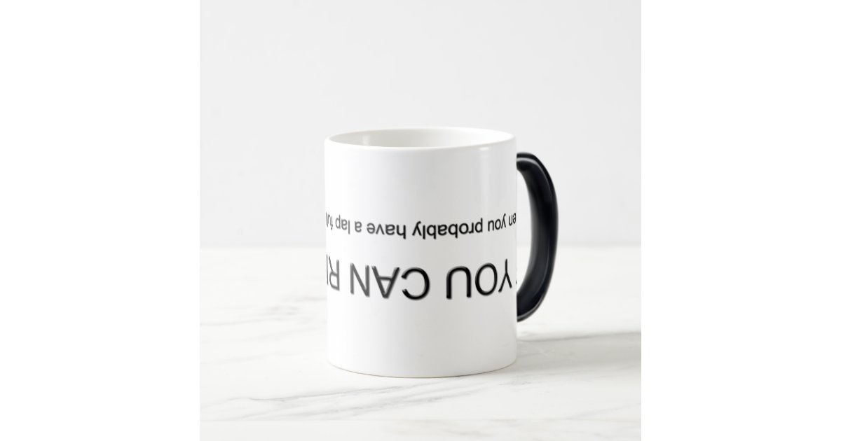 Upside Down Mug Zazzle