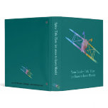 Upside Down Pitts in Rainbow Colors binders