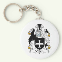 Upton Family Crest Keychain
