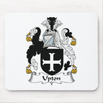 Upton Family Crest Mousepad