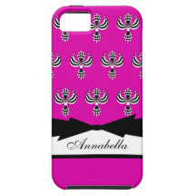 UPTOWN GIRL 222 PINK #5 iPhone 5 CASES