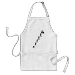 Upwardly Evolving Bicycle Design Apron