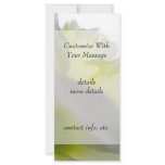 Upwards - Daffodil Petals From Below Rack Card Template