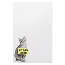 UR LOL HERE CUSTOMIZED STATIONERY