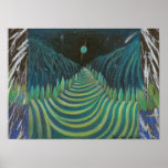 Uranian Road art poster by Jude Cowell posters