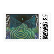 'Uranian Road' postage stamp