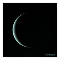 Uranus as a Crescent posters