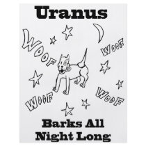 Uranus Barks All Night Long Flyer