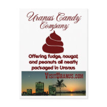 Uranus Candy Co. postcards by WearUranus Uranus Candy Co. postcards