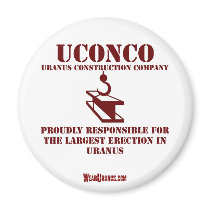 Uranus Construction Co. magnets by WearUranus Uranus Construction Co. magnets