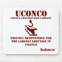Uranus Construction Co. mousepads by WearUranus Uranus Construction Co. mousepads