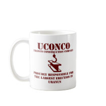 Uranus Construction Co. mugs by WearUranus Uranus Construction Co. mugs