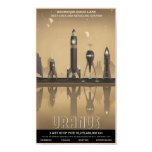 Uranus rest stop print