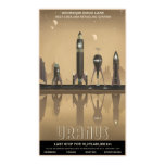 Uranus rest stop print