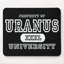 Uranus University Dark mousepads by universityshirts Uranus University Dark mousepads