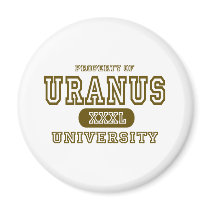 Uranus University magnets by universityshirts Uranus University magnets