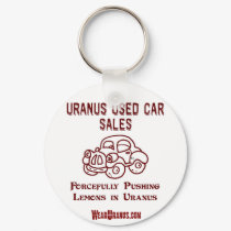 Uranus Used Cars keychains by WearUranus Uranus Used Cars keychains
