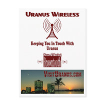 Uranus Wireless postcards by WearUranus Uranus Wireless postcards