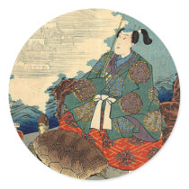 Urashima Taro and the Turtle Japanese Fairy Tale Sticker
