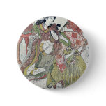 Urashimataro by Kitagawa, Utamaro Ukiyoe Pinback Button