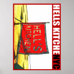 Urban59 ArtWorks Studio Hells Kitchen NYC Poster