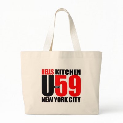 Urban59 Hell's Kitchen NYC Logo Bag by markusnyc
