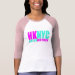Ladies 3/4 Sleeve Raglan (Fitted)