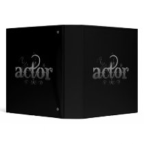 Urban Actor 3 Ring Binder