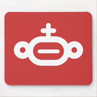 Urban Alien Logo Mousepad by billoneil