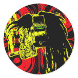URBAN ASHANTI ROUND STICKER