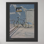 Urban Bicycle Rack Posters