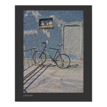 Urban Bicycle Rack Posters