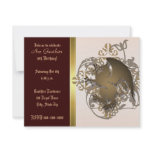 Urban Bronze Fantasy Griffin Birthday Party Invite