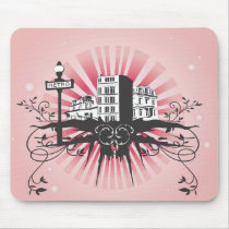 Urban buildings Mousepad