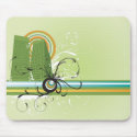 Urban buildings Mousepad
