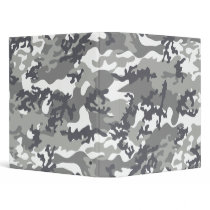 Urban Camo School Binder