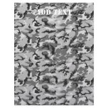 Urban Camouflage - Black &amp; Grey Custom Letterhead