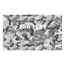Urban Camouflage - Black & Grey Sticker