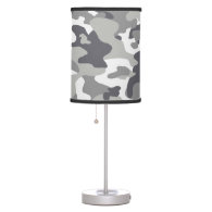 Urban Camouflage Pattern Table Lamp