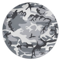 Urban Camouflage Plate
