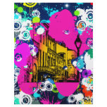 urban city graffiti paint splatter design colorful flyers