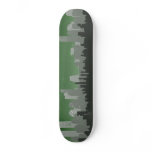 Urban City Sprawl Sky Line skateboard (green) Urban City Sprawl Sky Line skateboard (green)