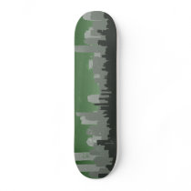 Urban City Sprawl Sky Line skateboard (green) skateboards
