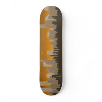 Urban City Sprawl Sky Line skateboard (yellow) skateboards
