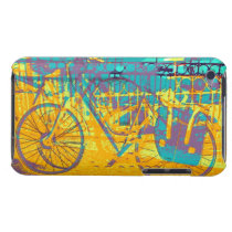 Urban colorful bike collage casemate cases