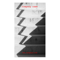 Urban Concrete stairs Business Card template business cards