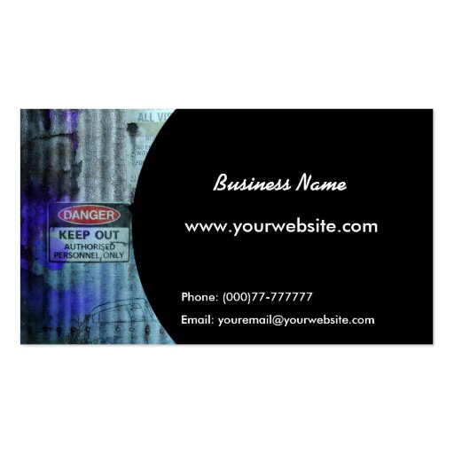 Urban Decay Business Card