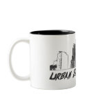 Urban Decay Diaries 2-toned coffee mug