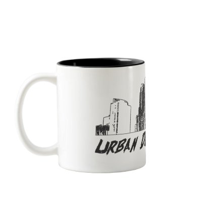 Urban Decay Diaries 2-toned coffee mug by wolfie_1